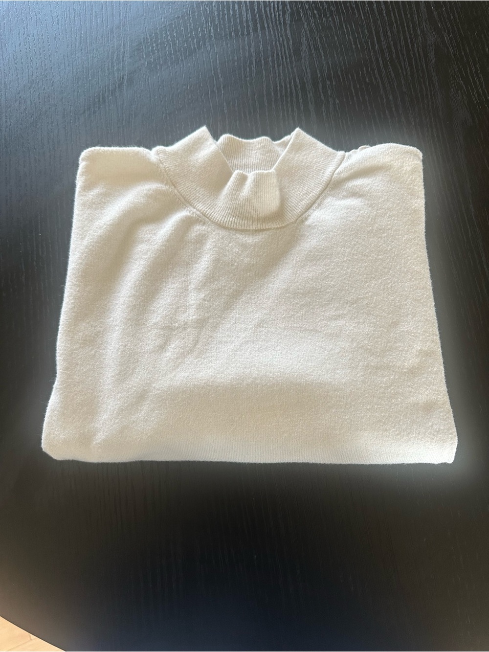 a new day Cream Mock Neck Sweater